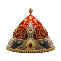 Sultan hat isolated on transparent background png