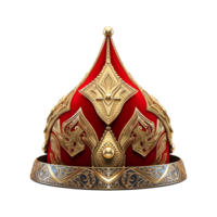 Sultan hat isolated on transparent background png