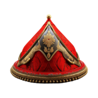 Sultan hat isolated on transparent background png