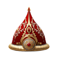 sultão chapéu isolado em transparente fundo png