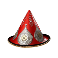 Sultan hat isolated on transparent background png