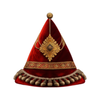 Sultan hat isolated on transparent background png