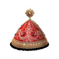 Sultan hat isolated on transparent background png