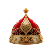 Sultan hat isolated on transparent background png