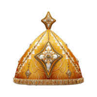 Sultan hat isolated on transparent background png