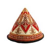 Sultan hat isolated on transparent background png