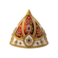 sultán sombrero aislado en transparente antecedentes png