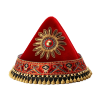 Sultan hat isolated on transparent background png