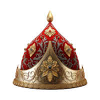 Sultan hat isolated on transparent background png