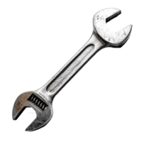 Adjustable wrench isolated on transparent background png