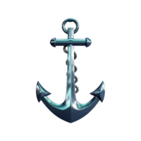 Ship Anchor isolated on transparent background png