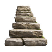 Stone Steps isolated on transparent background png