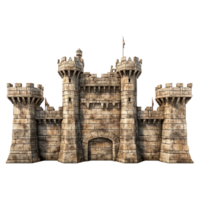 Castle gate isolated on transparent background png