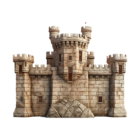 Castle gate isolated on transparent background png