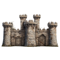 Castle gate isolated on transparent background png