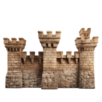 Castle gate isolated on transparent background png