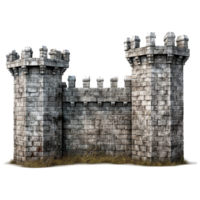 Castle gate isolated on transparent background png