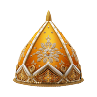 Sultan hat isolated on transparent background png