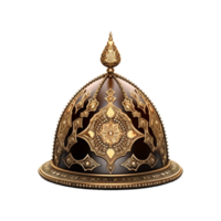 Beautiful islamic themed hat isolated on transparent background png