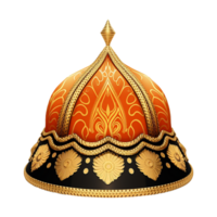 Sultan hat isolated on transparent background png