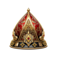 Sultan hat isolated on transparent background png