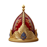 sultão chapéu isolado em transparente fundo png