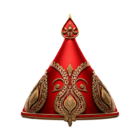 sultan hatt isolerat på transparent bakgrund png