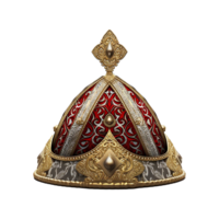 Sultan hat isolated on transparent background png