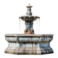 l'eau Fontaine sur transparent Contexte png