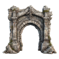 Castle gate isolated on transparent background png