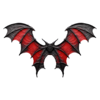 Dracula Flügel isoliert auf transparent Hintergrund png