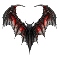 Dracula wings isolated on transparent background png