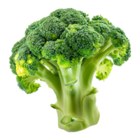 brocoli aislado en transparente antecedentes png