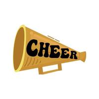 Cheer megaphone icon clipart avatar logotype isolated illustration vector