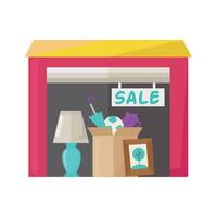 Garage sale icon clipart avatar logotype isolated illustration vector