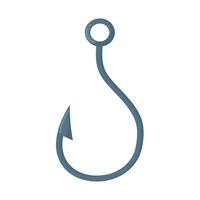 pescado gancho icono clipart avatar logotipo aislado ilustración vector