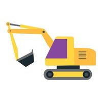 Backhoe icon clipart avatar logotype isolated llustration vector