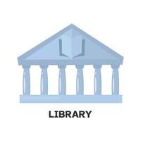 biblioteca icono clipart avatar logotipo aislado ilustración vector