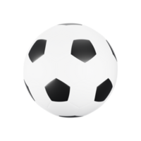 3d rendering football icon. 3d hobbies icon concept png