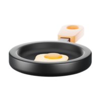 3d le rendu cuisine icône. 3d loisirs icône concept png