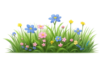 Gras und Blume. Sommer- Gras Clip Art png