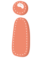 söt brev alfabet pastell Färg png