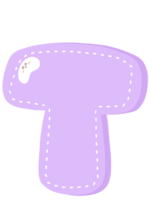 söt brev alfabet pastell Färg png