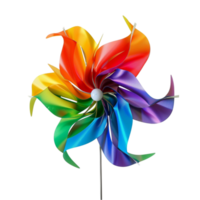 Rainbow Twirl Delight at transparent background png