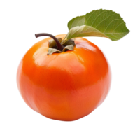 Persimmon fruit isolated on transparent background png