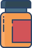 Cash Payment linear color illustration vector