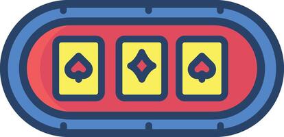 Jackpot Machine linear color illustration vector