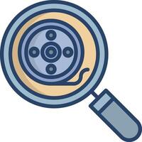 Search linear color illustration vector