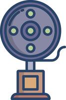 Award linear color illustration vector