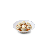 xiaolongbao la minestra Ravioli con traslucido involucro la minestra dentro galleggiante cibo e culinario concetto png